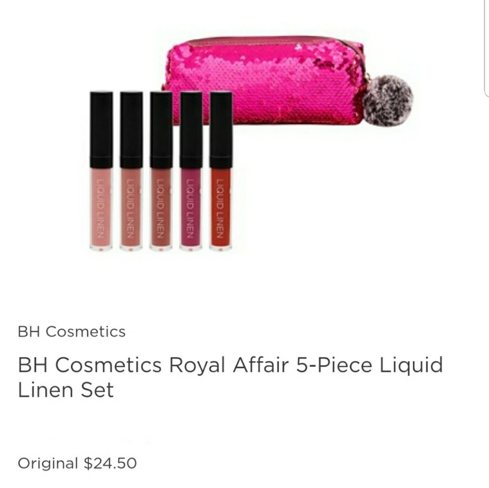BH Cosmetics 5pc lipstick Bundle